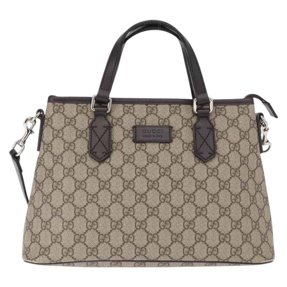 Gucci GG Supreme Handbag Beige